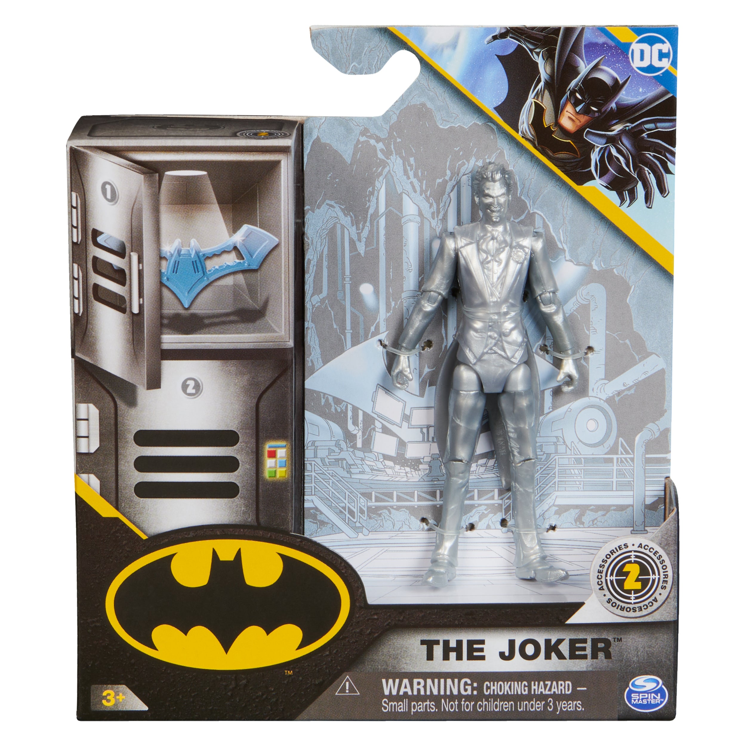 Hot! DC Comics 4-Inch Rare Joker Action Figure S3 V2