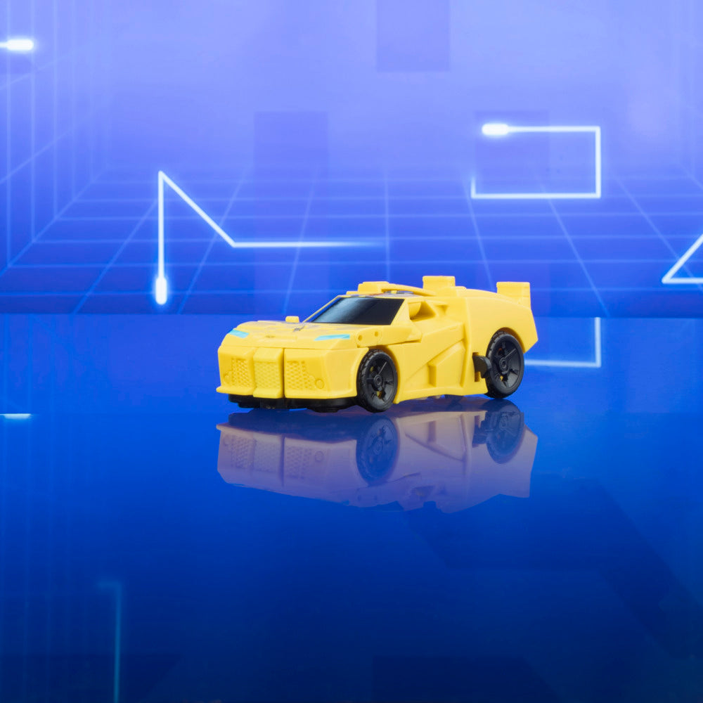 Hot! Transformers Earthspark 1-Step Flip Changer - Bumblebee Toy