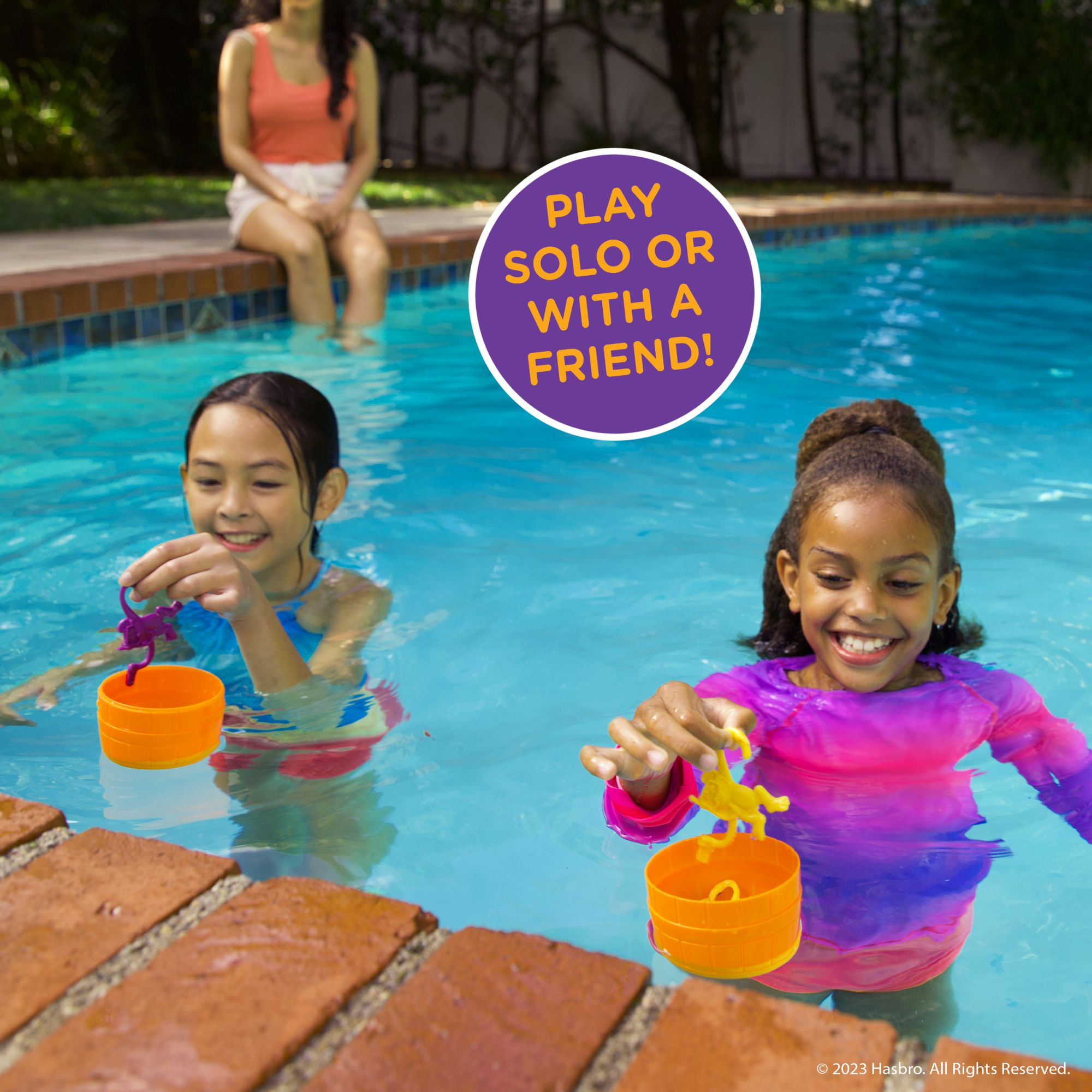 WowWee Splash Barrel of Monkeys - Fun Pool Game