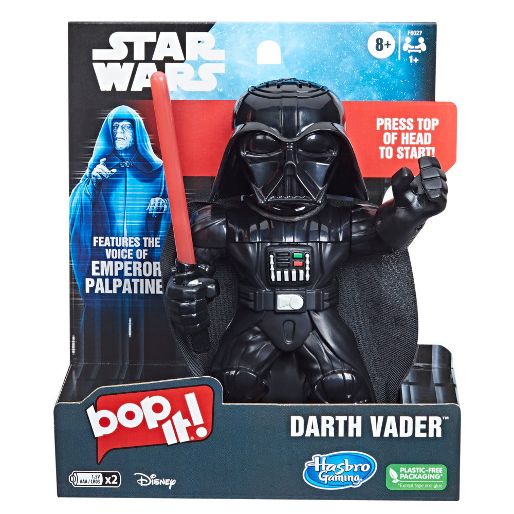 Hot Deal! Bop It! Electronic Game - Disney Star Wars Darth Vader Edition for Kids