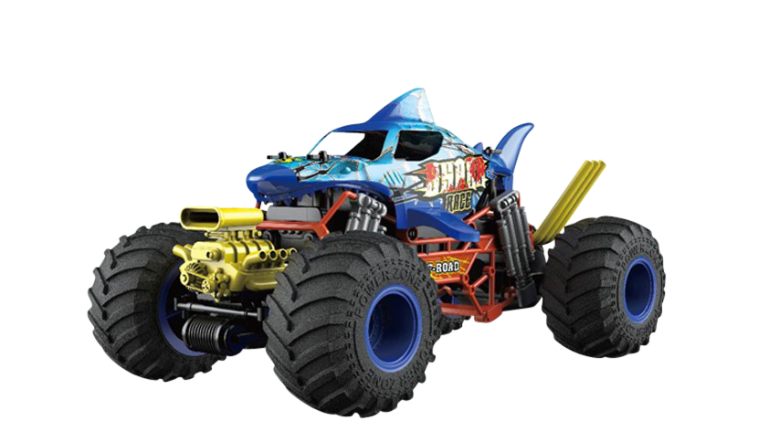 Rusco Racing 1:10 High - Speed Shark Bite Remote - Control RC Vehicle