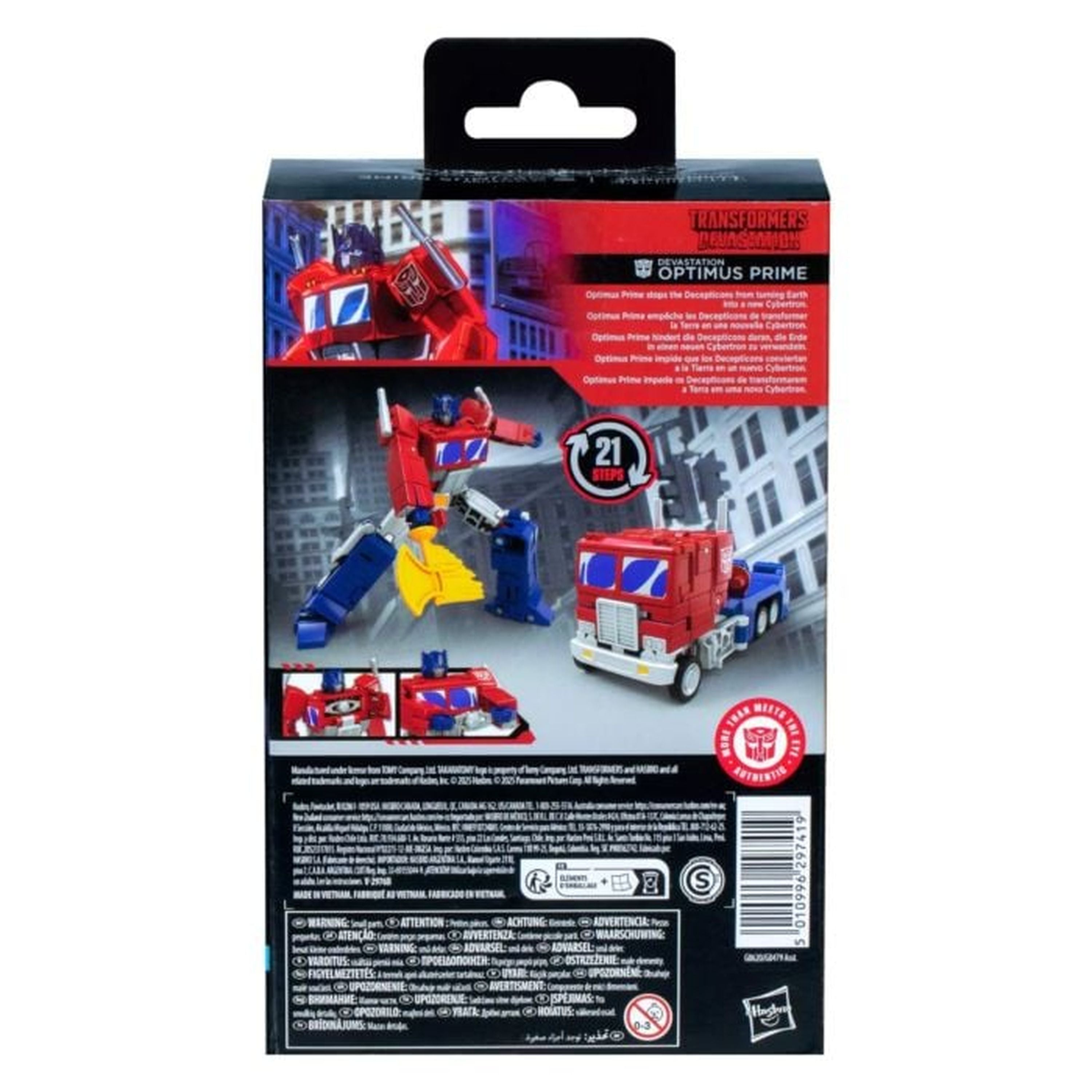 Hot Sale! Transformers Studio Series Devastation Optimus Prime Collectible Action Figure