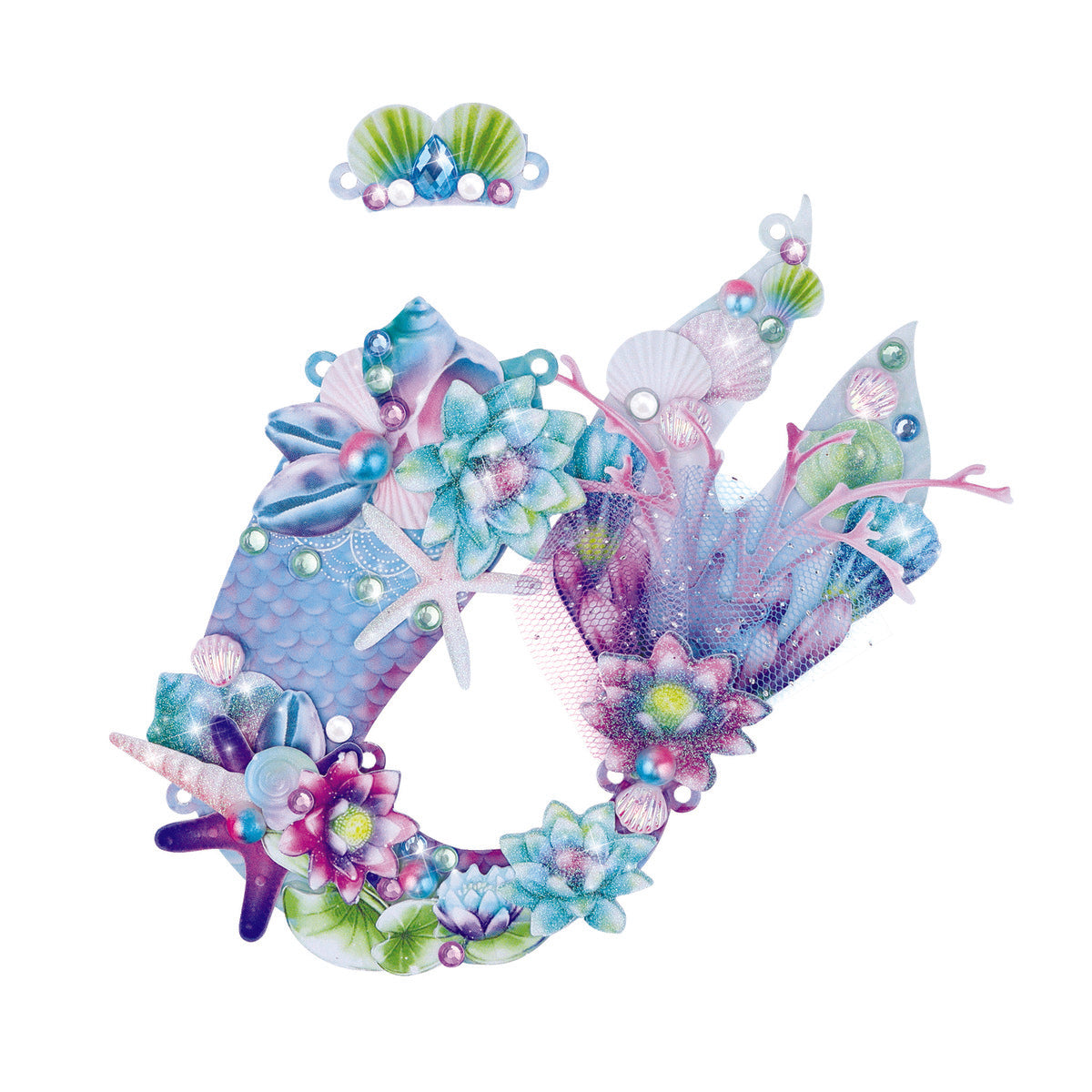 Hot Sale! Nebulous Stars Mermaid Craft Designer Kit for Creative Fun