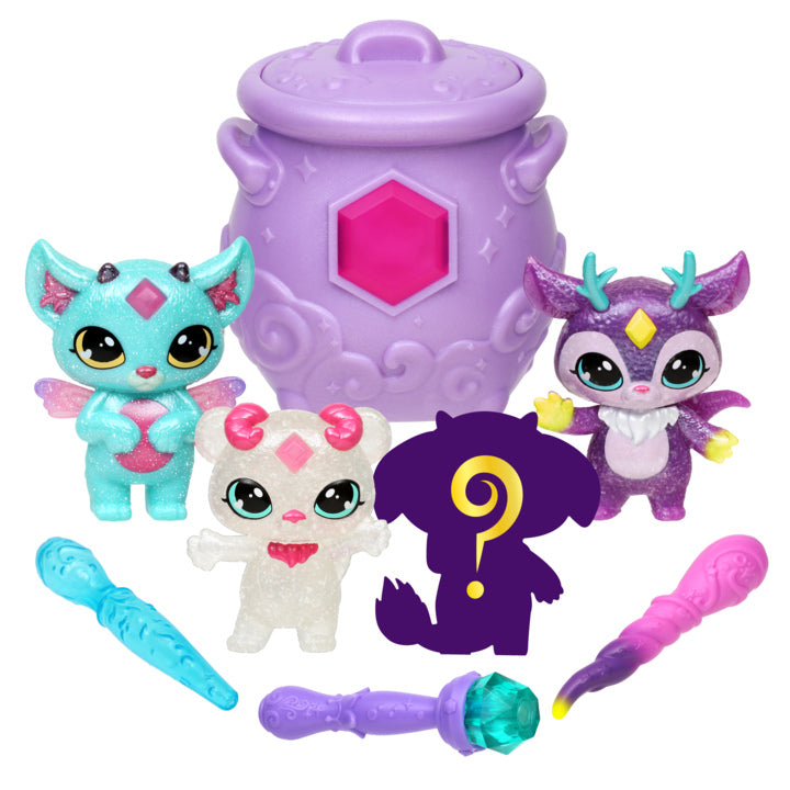 Hot! Magic Mixies Mixlings Sparkle Magic Super Pack
