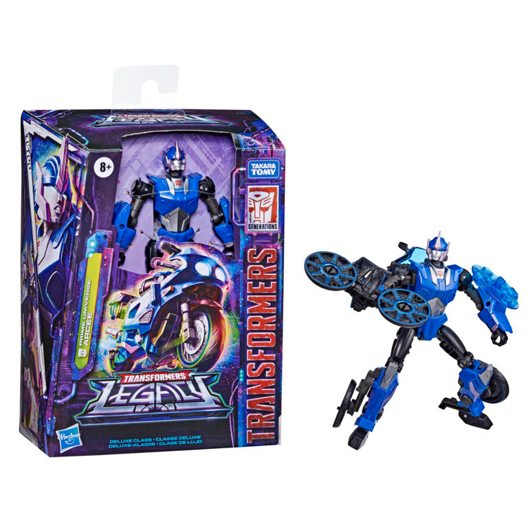 Hot Deal! Transformers Generations Legacy Deluxe Autobot Prime Universe Arcee Robot Toy