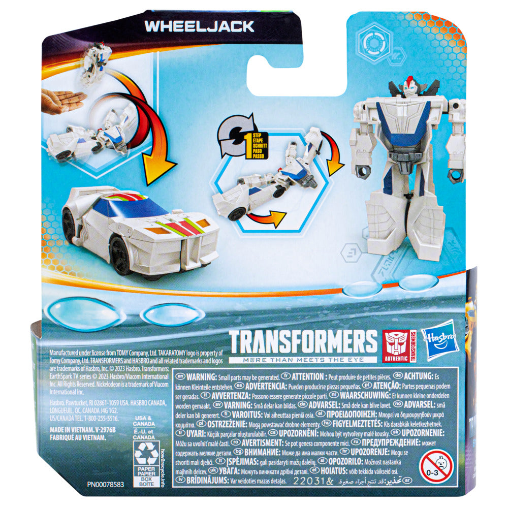 Hot Deal! Transformers Earthspark 1-Step Flip Changer Wheeljack Figure