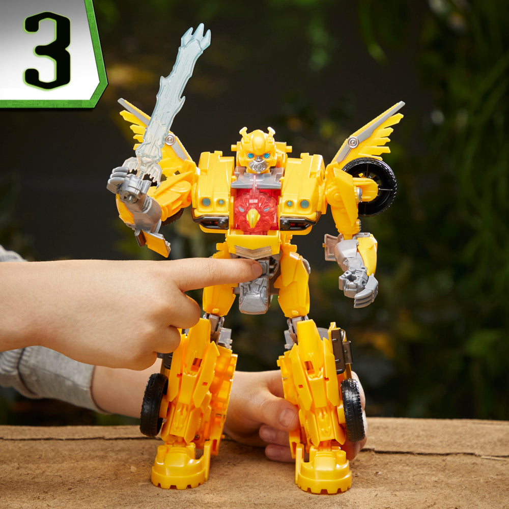 Hot Sale! Transformers Rise of the Beasts Beast - Mode Bumblebee Action Figure Toy