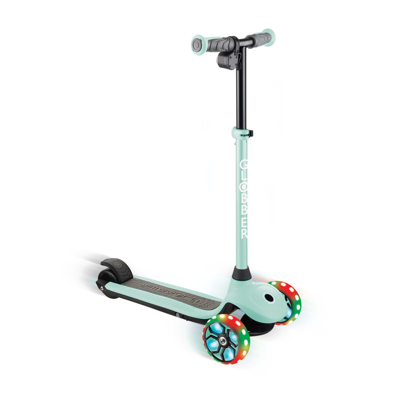 Hot Deal! Globber One K E-Motion 4 Plus 3-Wheel Mint Electric Scooter for Kids
