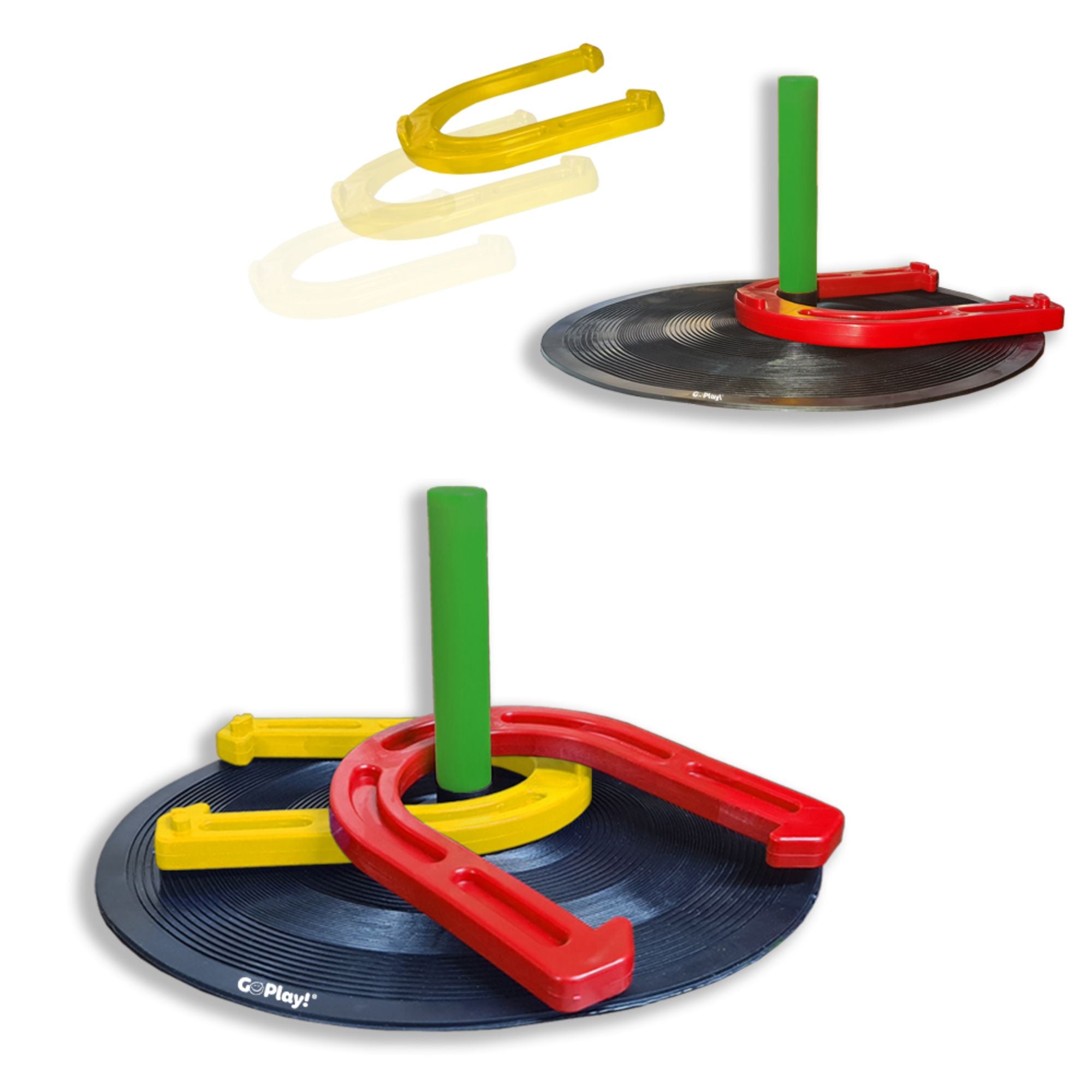 Hot Sale! Family-Friendly Go Play Horseshoe Game Set for Indoor & Outdoor Fun