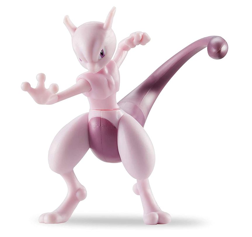 Hot Deal! Pokémon Deluxe Battle Feature Figure - Mewtwo, the Fan - Favourite Pokémon