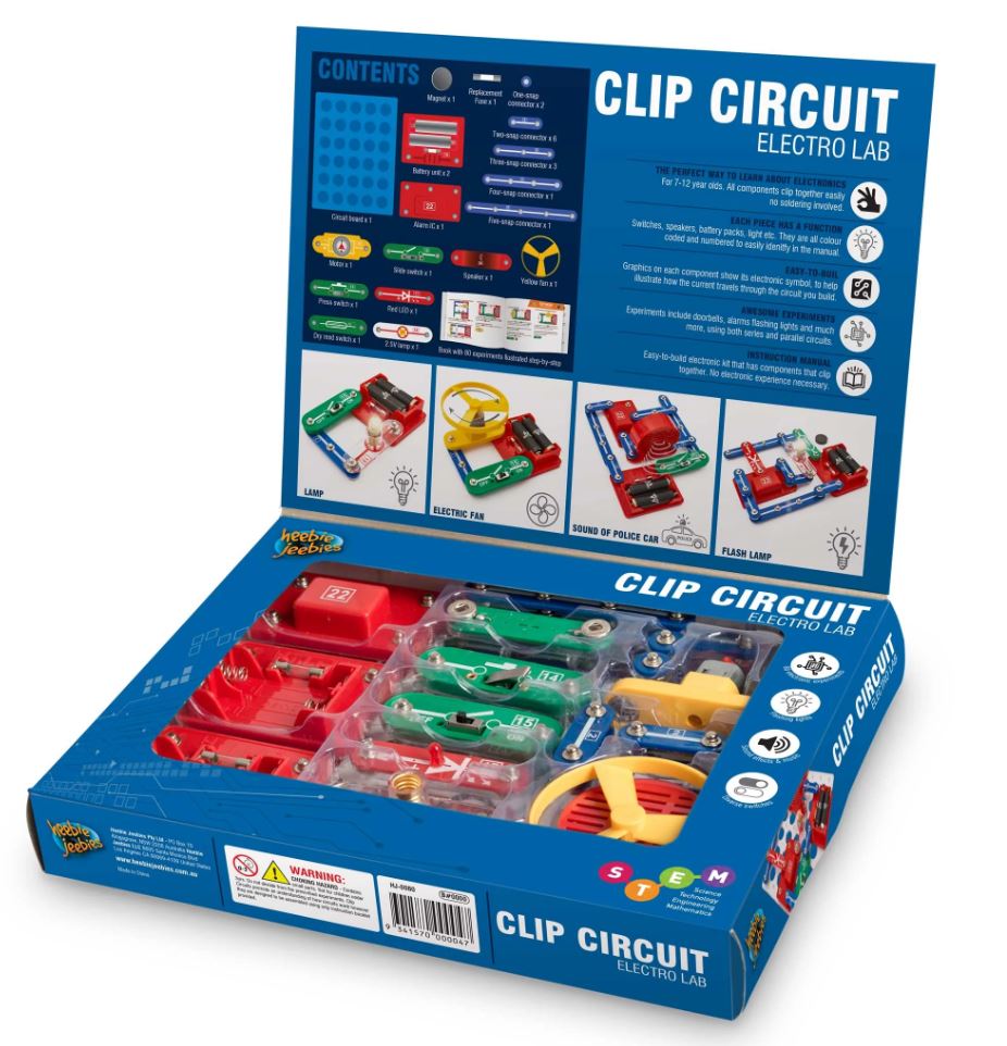 Exciting Clip Circuit Electrolab for Exploring Electricity