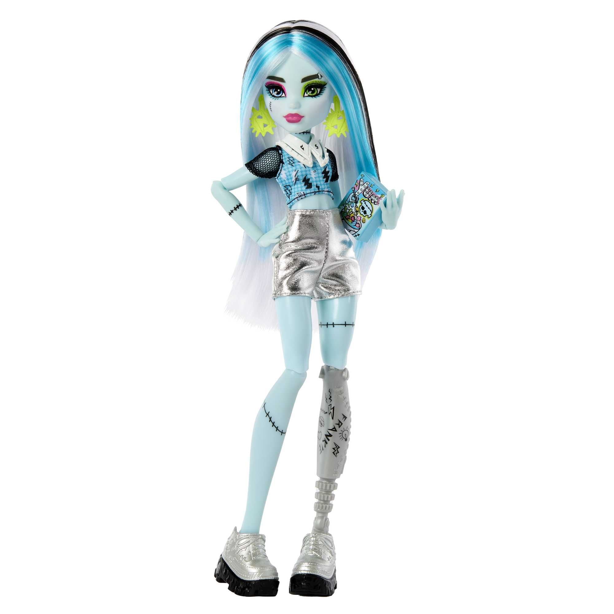 Hot Deal! Monster High Skulltimate Secrets Collectible Doll - Frankie Stein with Surprises