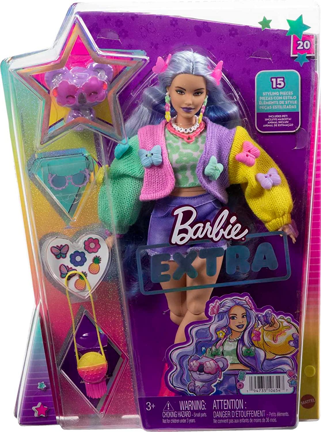Hot Deal! Barbie Extra 20 Koala Doll