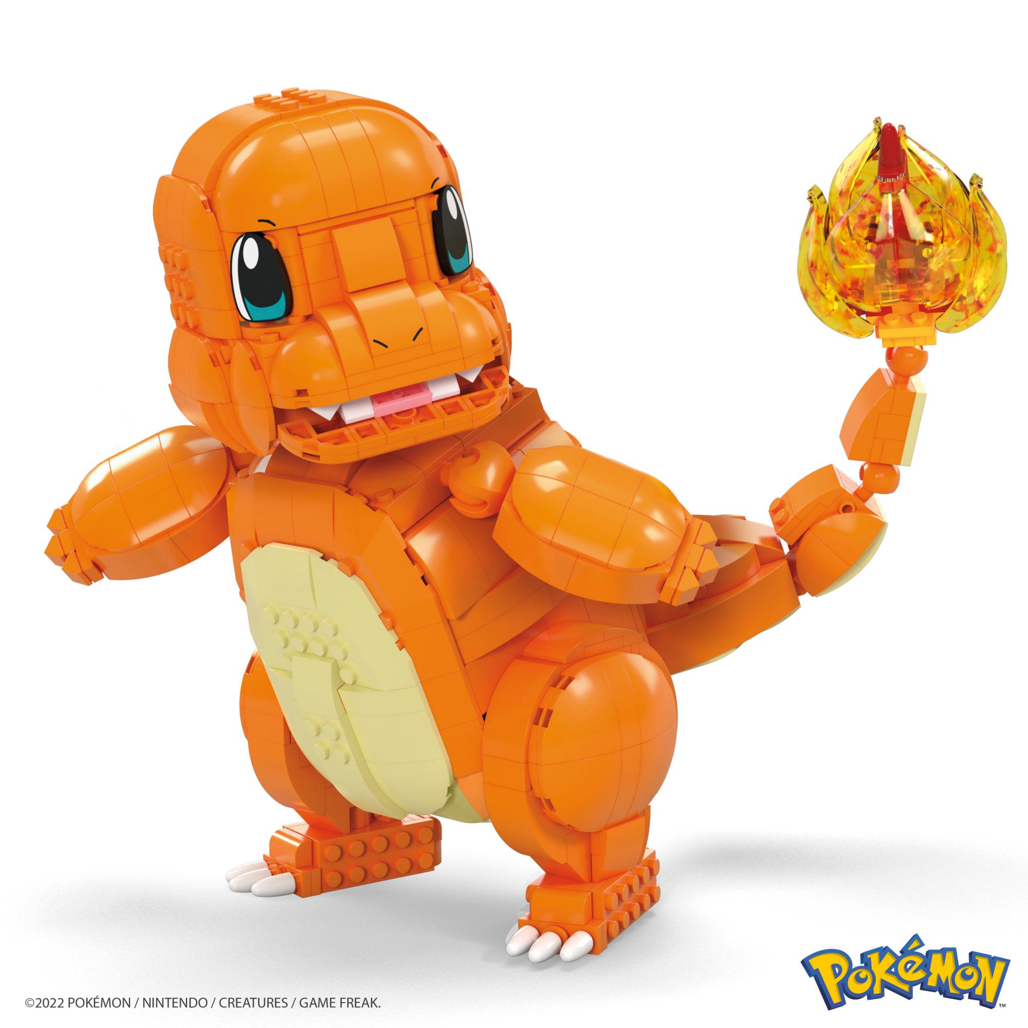 MEGA Jumbo Buildable Standard Charmander for Pokémon Fans
