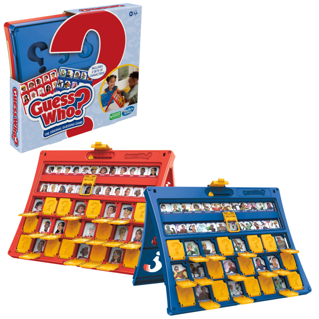 Classic Guess Who Board Game - A Nostalgic Family Fun for All Ages
