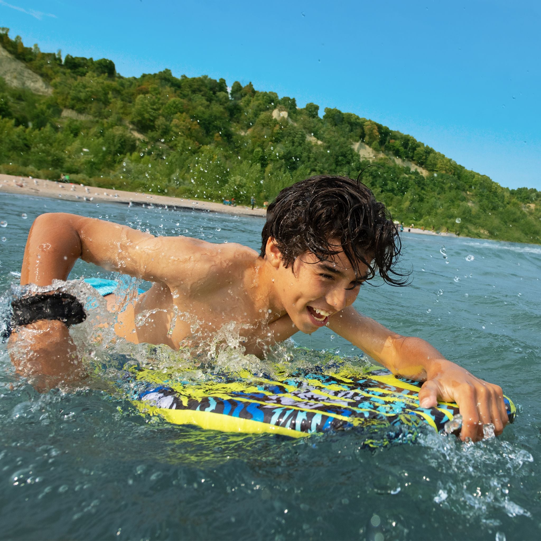 Aloha Blue Coop Pipe 37 Bodyboard - Ideal for Beginners