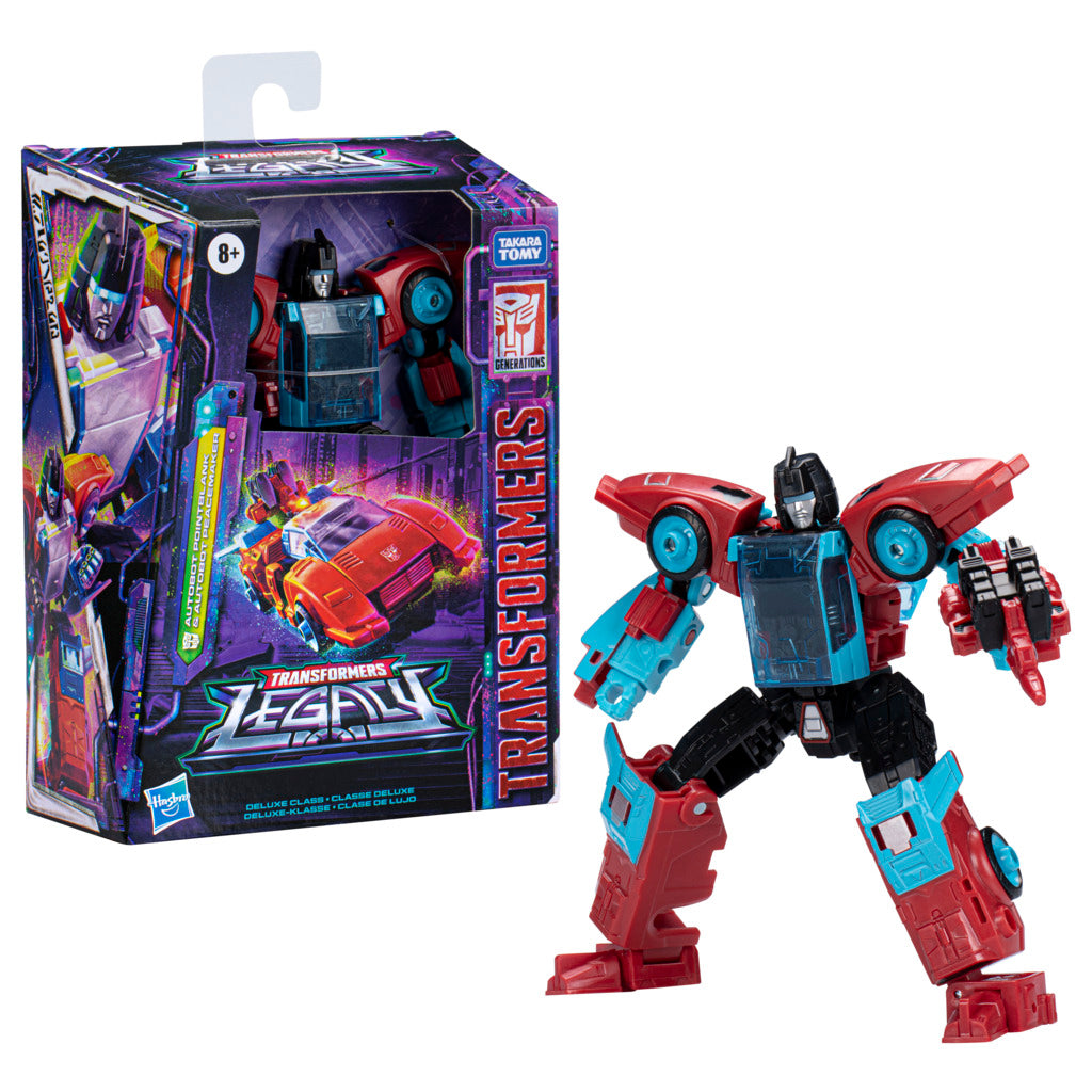 Hot! Transformers Generations Legacy Deluxe - Autobot Pointblank & Peacemaker