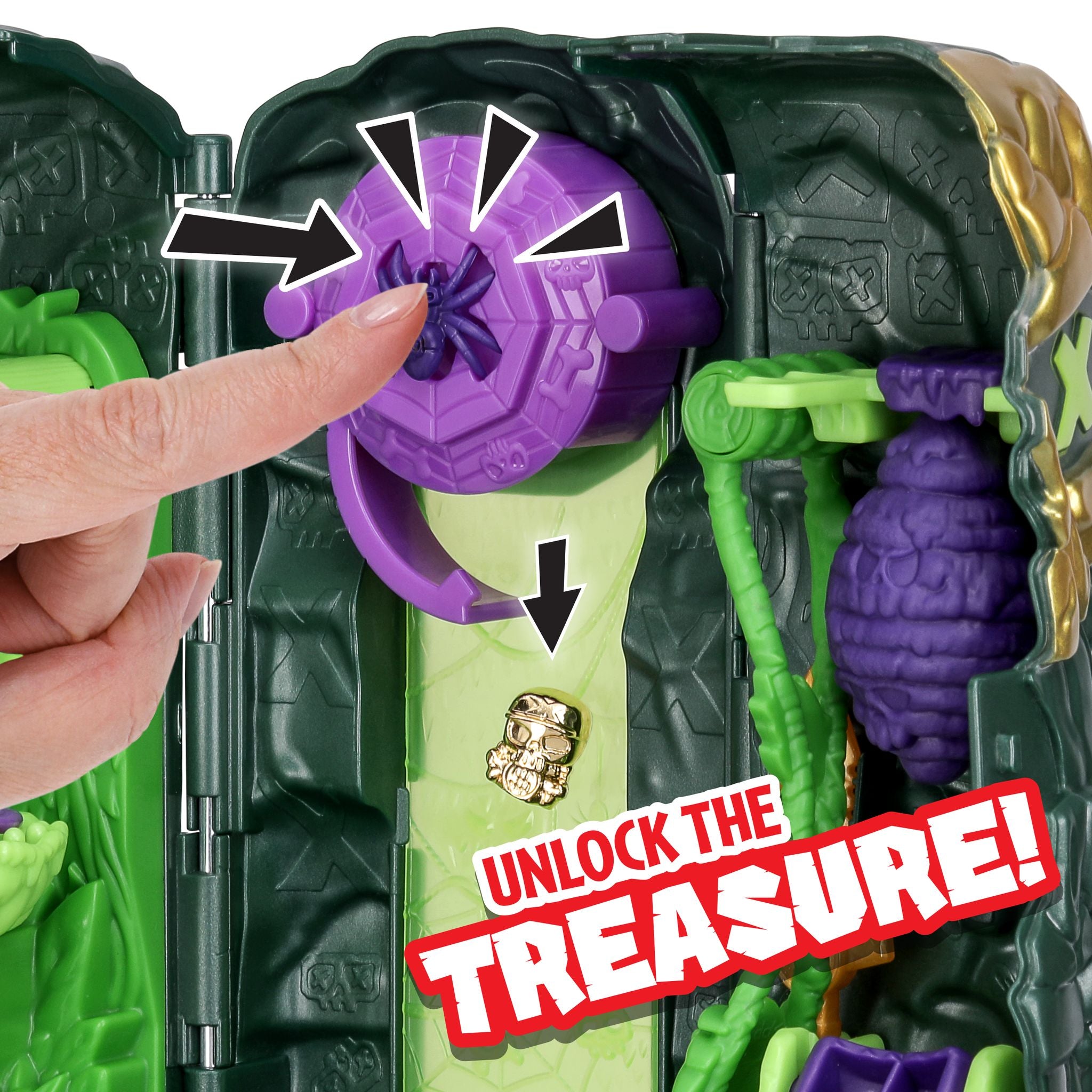 Treasure X Lost Lands Skull Island S1 Swamp Tower - Micro Figures Treasure Pack