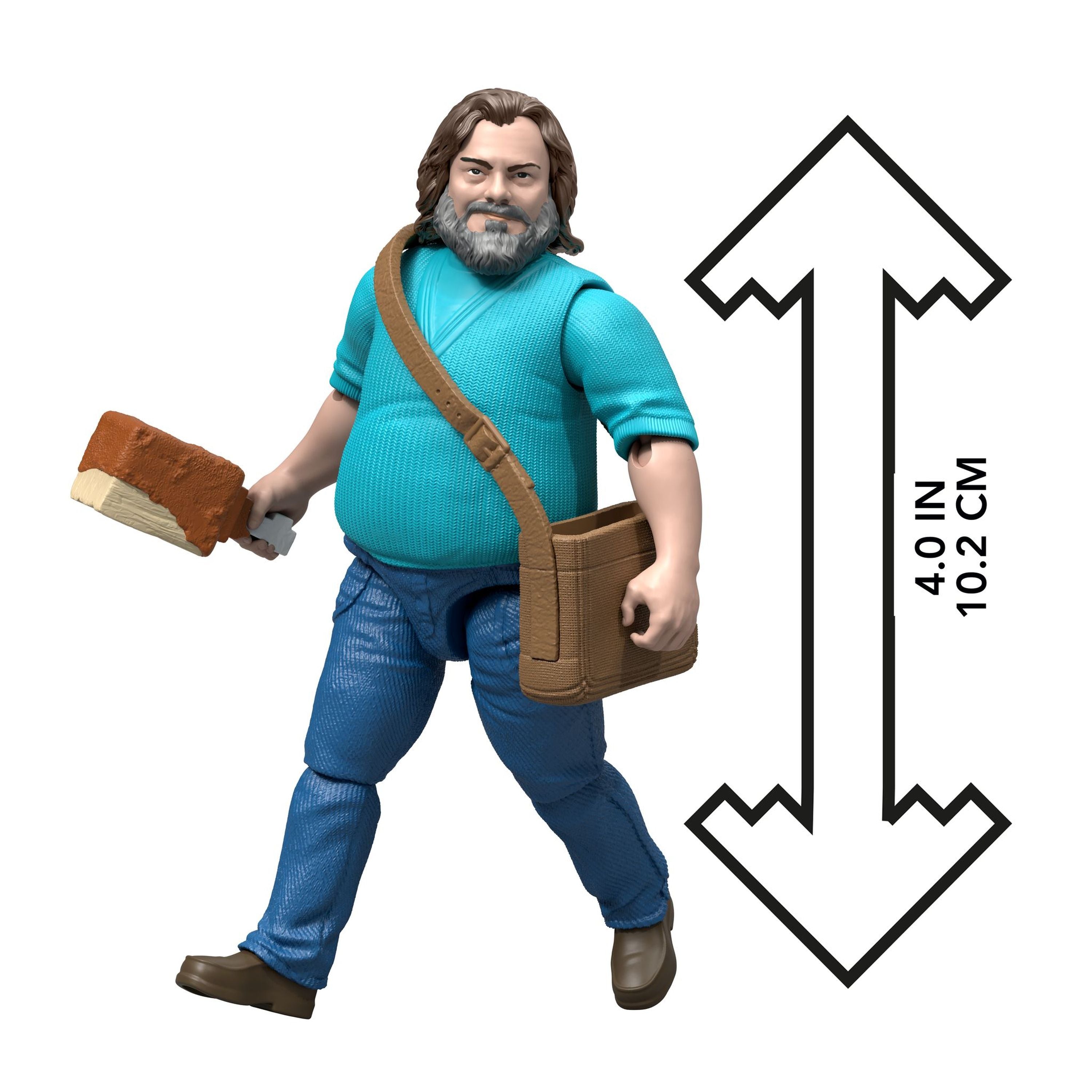 Hot Sale! Large-Scale Steve Action Figure from A Minecraft Movie