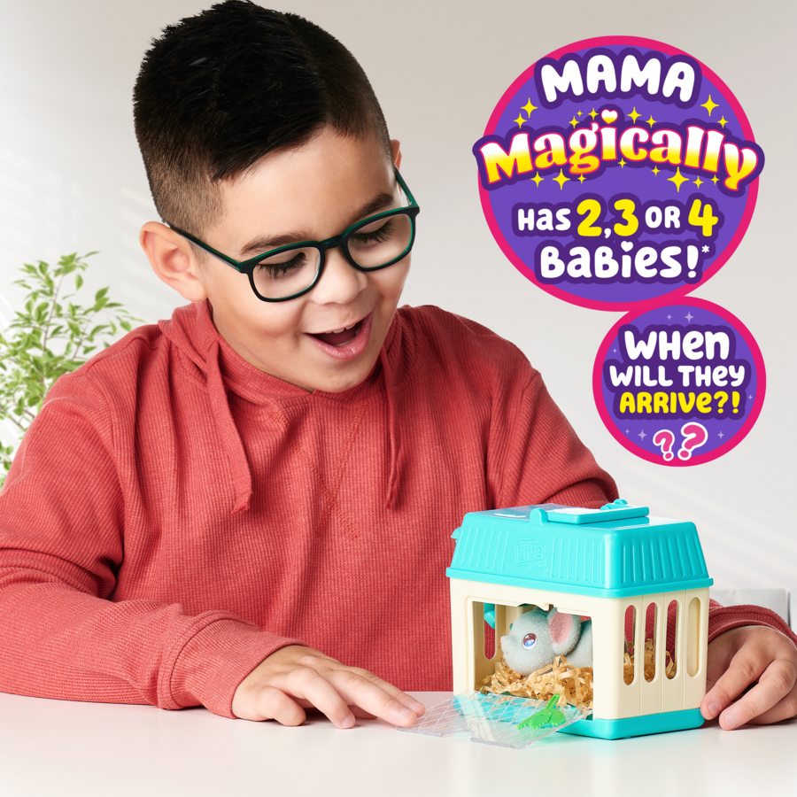 Hot Sale! Little Live Pets Mini Playset - Mama Surprise Minis S2 Lil Mouse