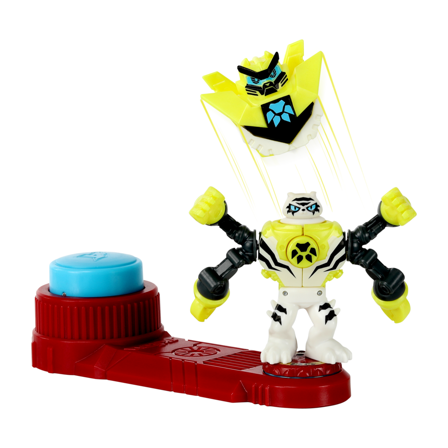 Hot Sale! Akedo Season 5 Beast Strike Super - Sized Battle Giants - White Paw Model