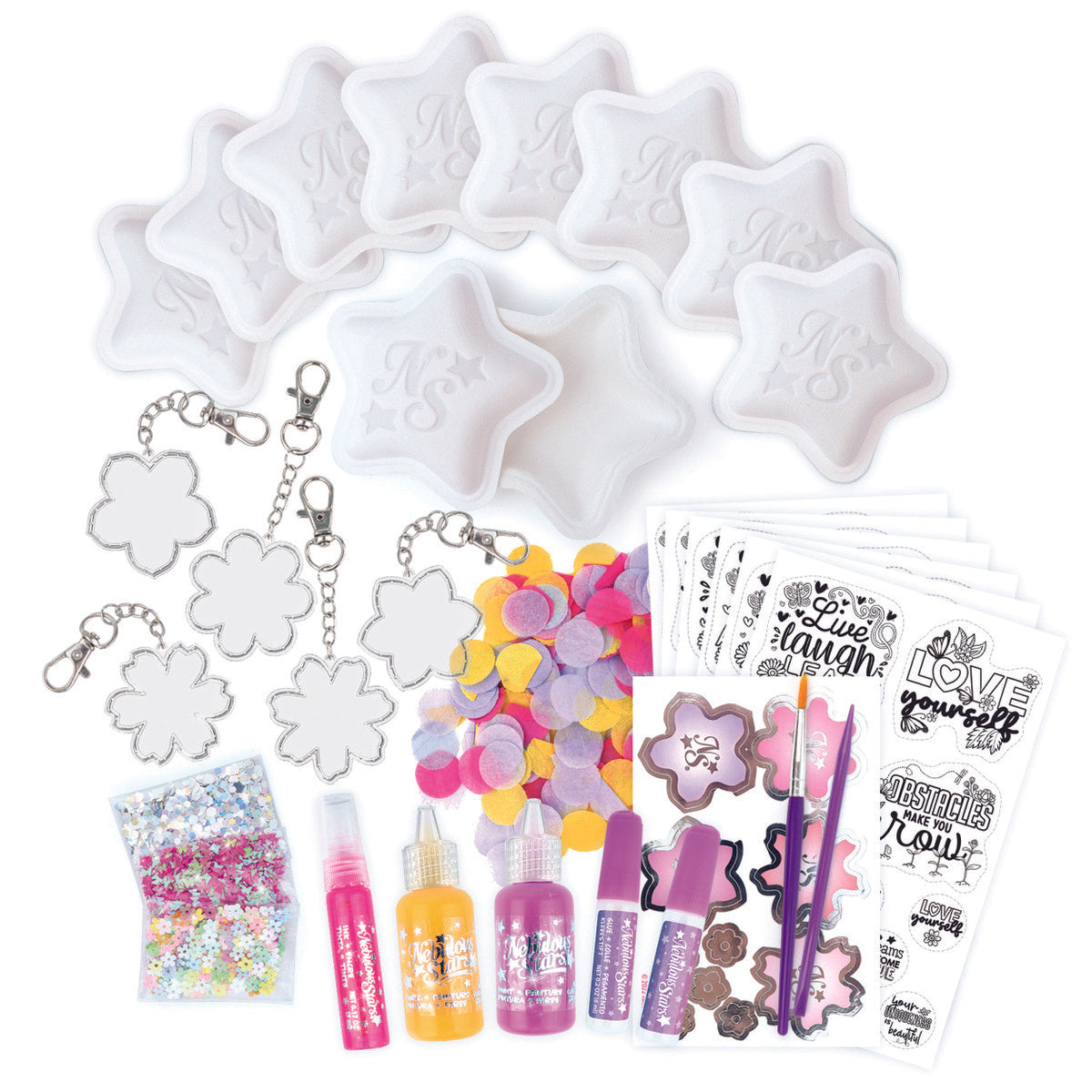 Enchanting Nebulous Stars Shooting Star Maker with Inspiring Messages