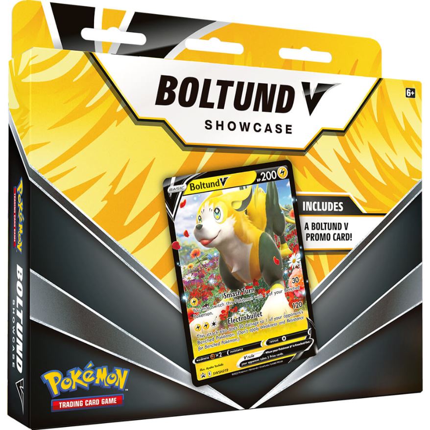 Pokemon TCG: Electrifying Boltund V Showcase Set
