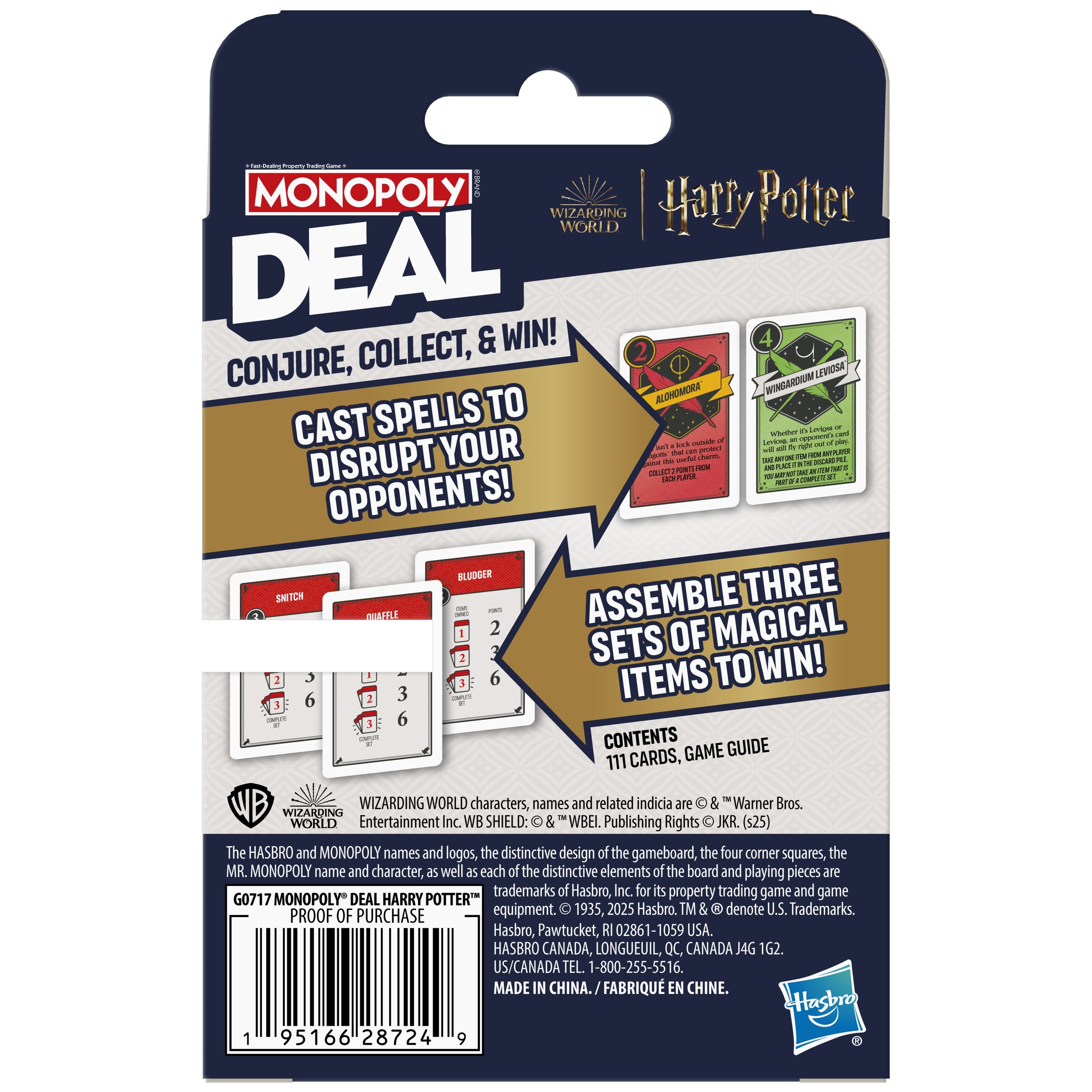 Hot Deal! Harry Potter Themed Monopoly Deal Card Game for Family Fun