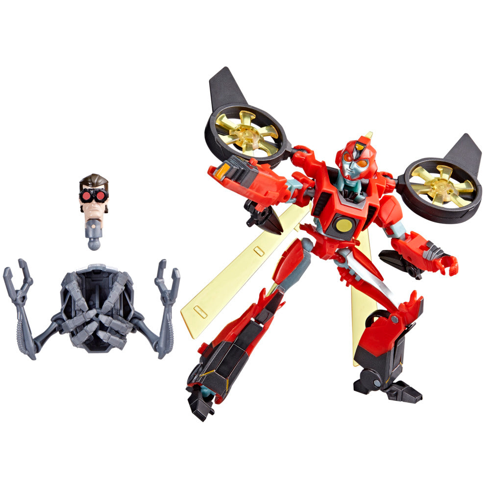 Hot! Transformers Earthspark Deluxe Class - Terran Twitch Toy
