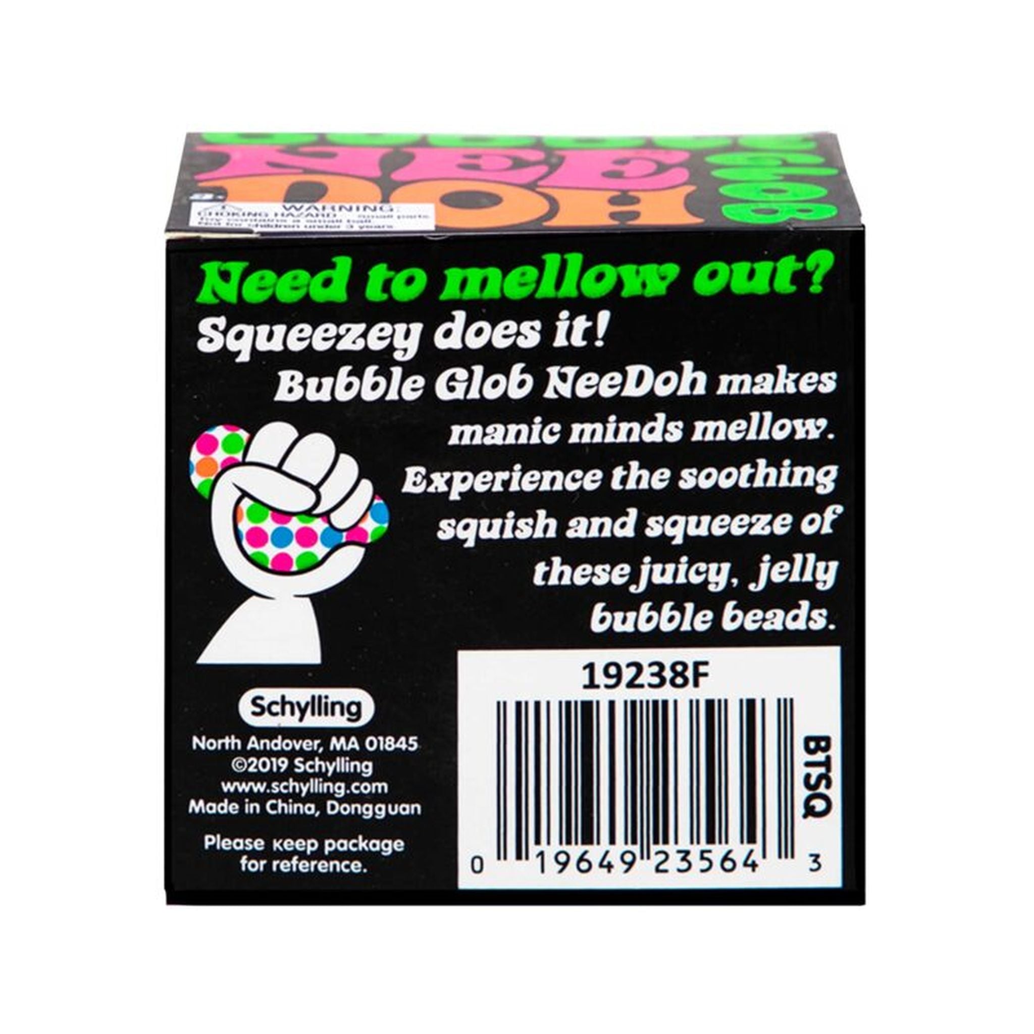 Hot Deal! Schylling Assorted Styles Bubble Glob NeeDoh Stress - Relief Fidget Toys