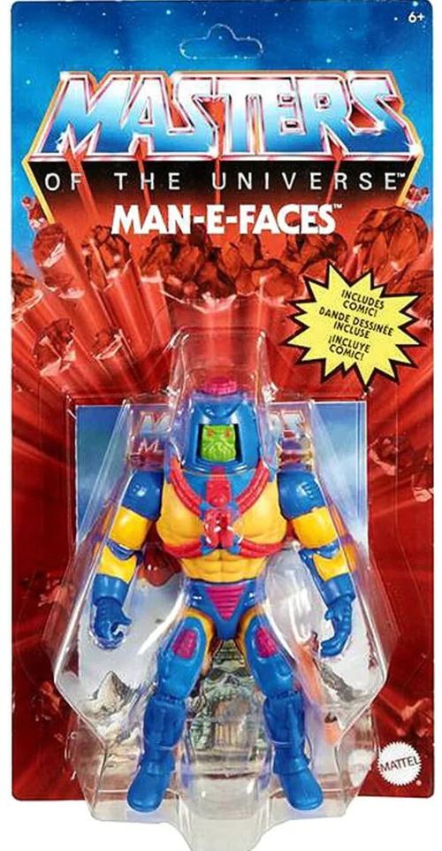 Masters Of The Universe Origins 5.5-Inch Poseable Action Figure - Man-E-Faces