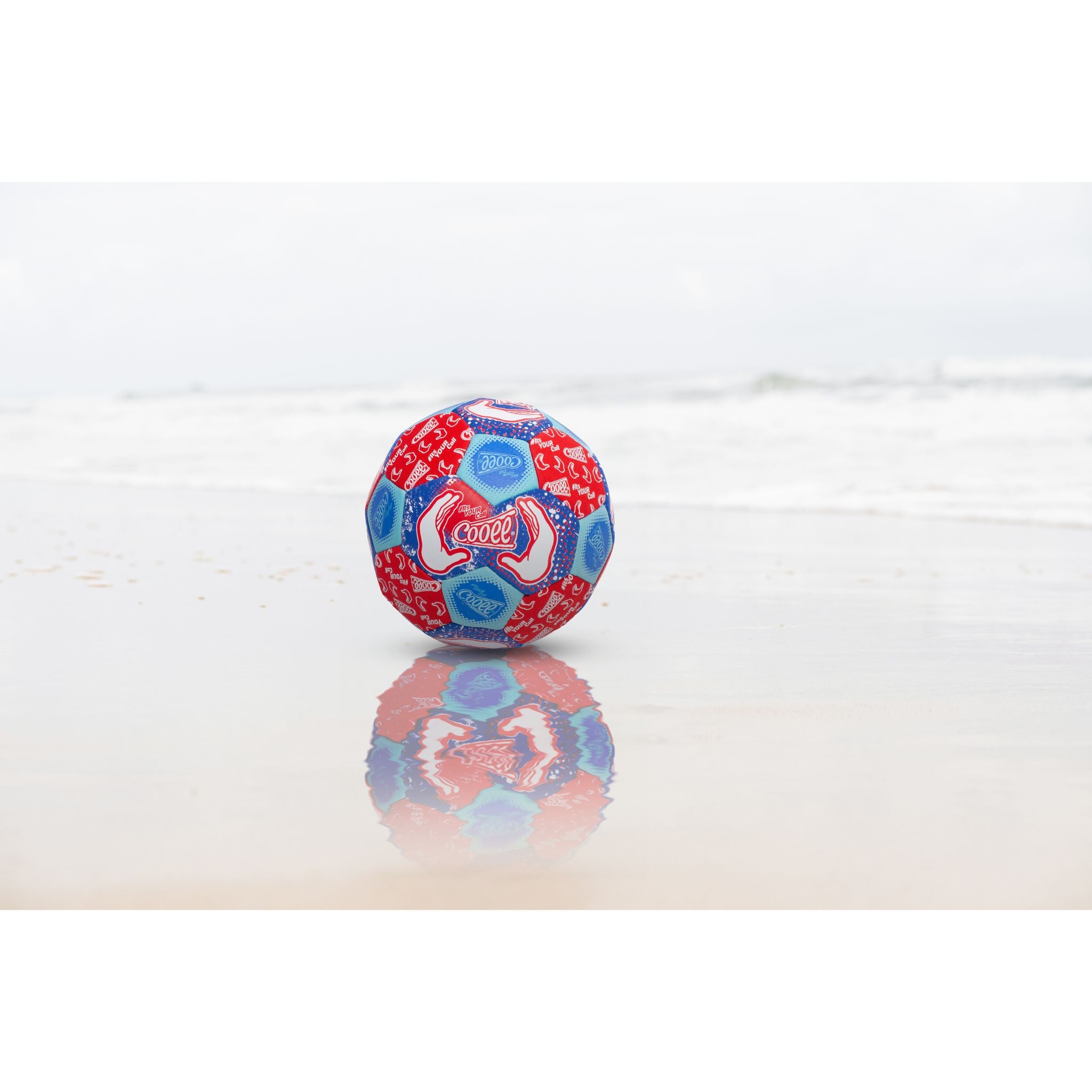 Hot Sale! Cooee #5 Red Neoprene Soccer Ball for Kids of All Ages