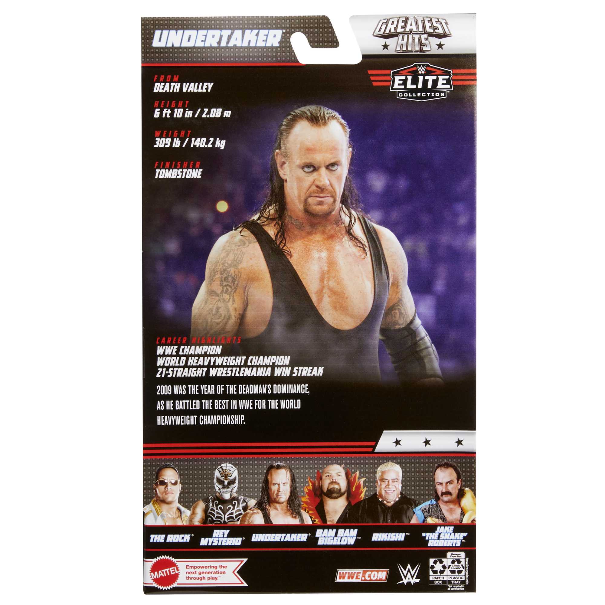 Hot Sale! WWE Elite Collection Undertaker Action Figure from Greatest Hits
