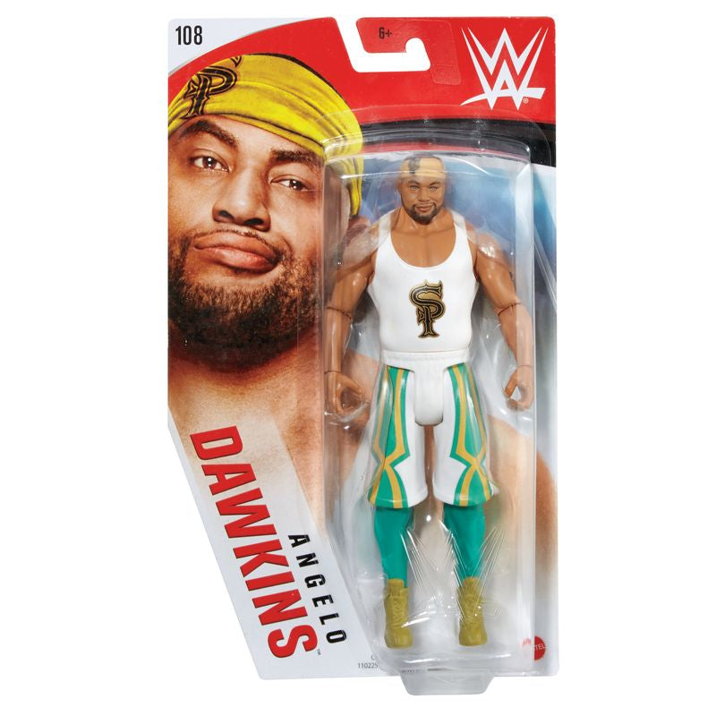 Hot Sale! WWE Basic Series 108 Action Figure - Angelo Dawkins, 6 - inch Superstar Scale