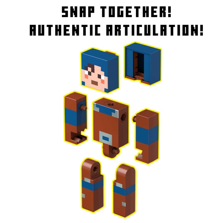 Hot! Minecraft Hex Fusion Figures