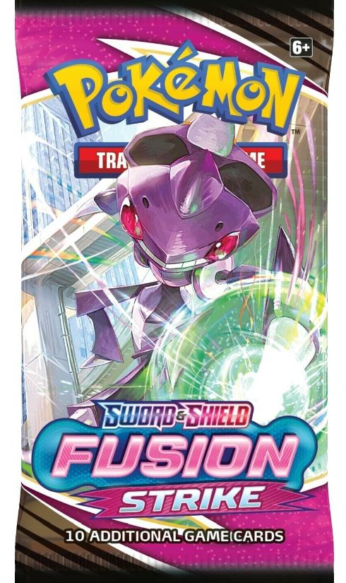 Hot Sale! Pokémon Trading Card Game Sword & Shield Fusion Strike Booster Pack