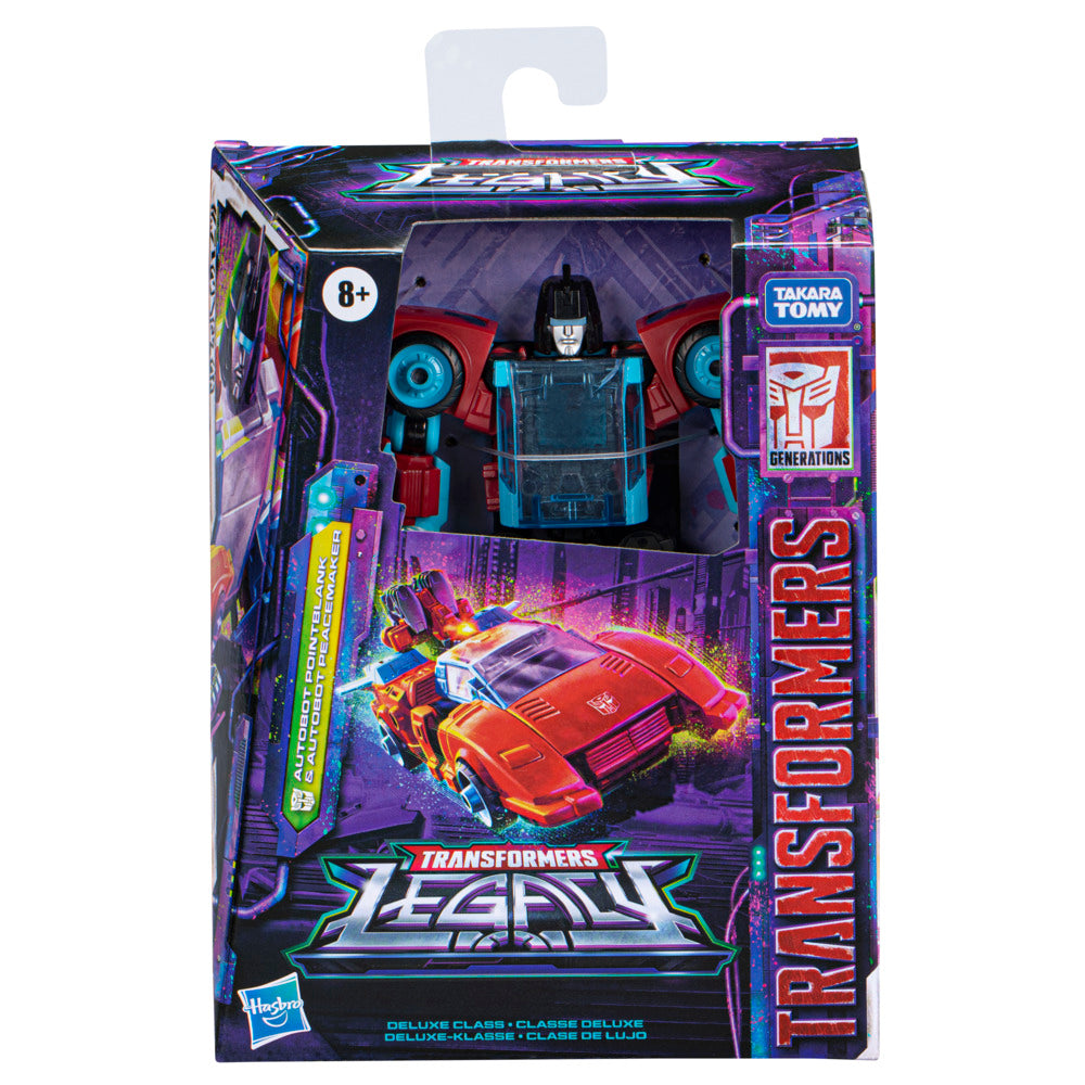 Hot Deal! Transformers Generation Legacy Deluxe Assorted Autobot Pointblank and Peacemaker Robot Toys