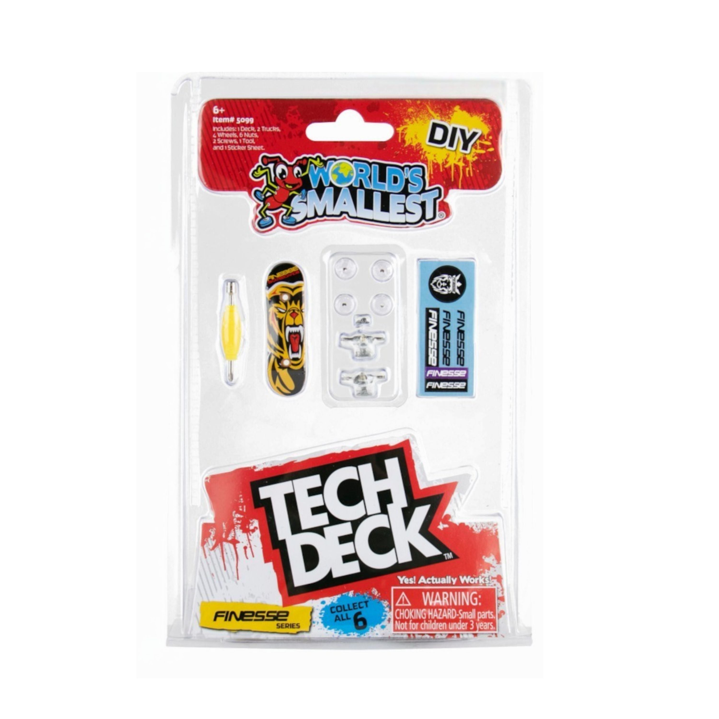 Assorted Styles of the World's Tiniest Tech Decks