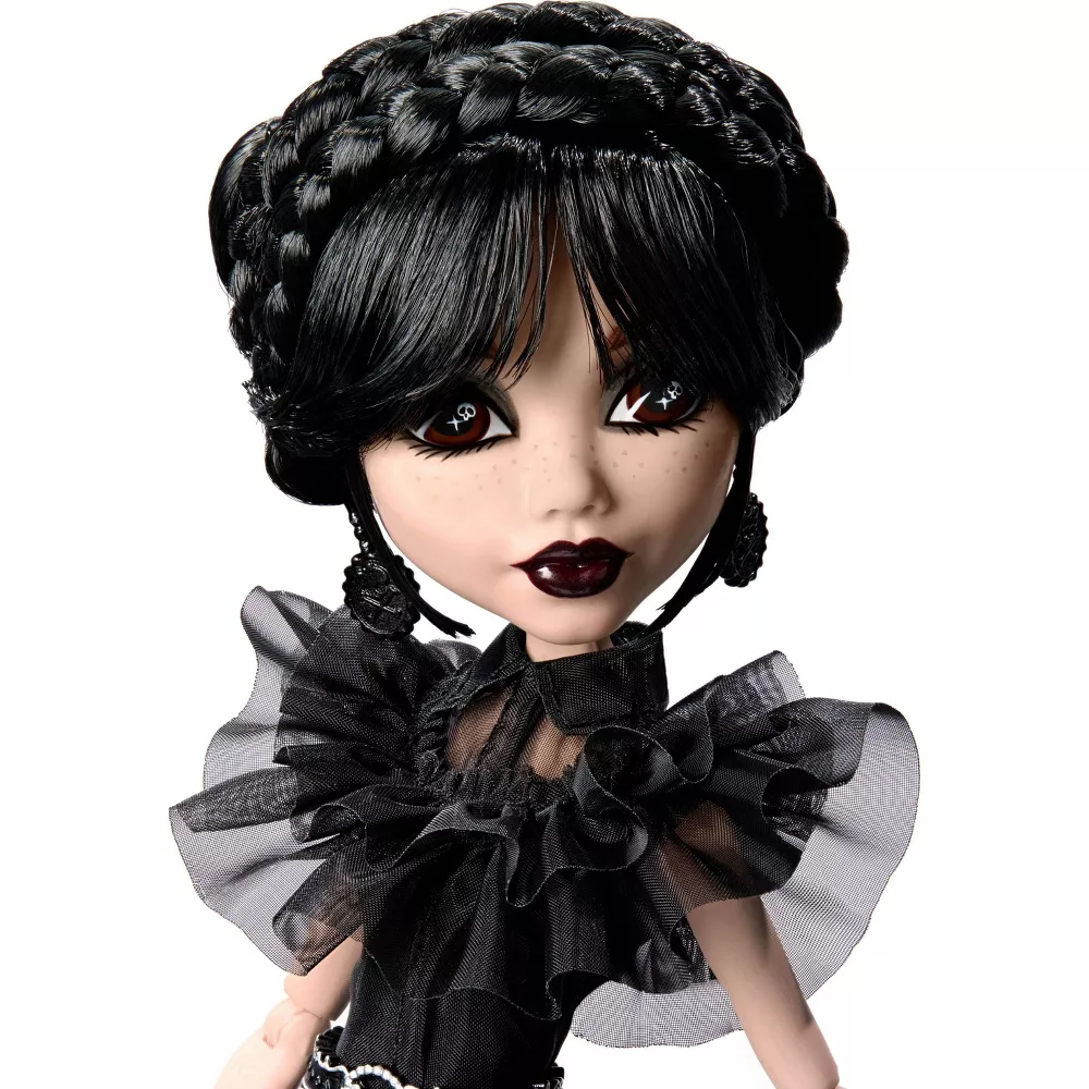 Gorgeous Monster High Wednesday Rave'n Collectible Doll for Ages 3+