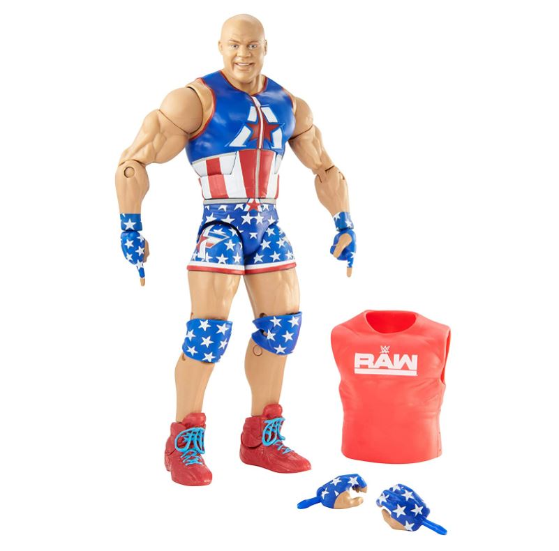Hot Deal! WWE Elite Collection Series 66 Action Figure - Kurt Angle for Collectors and Kids