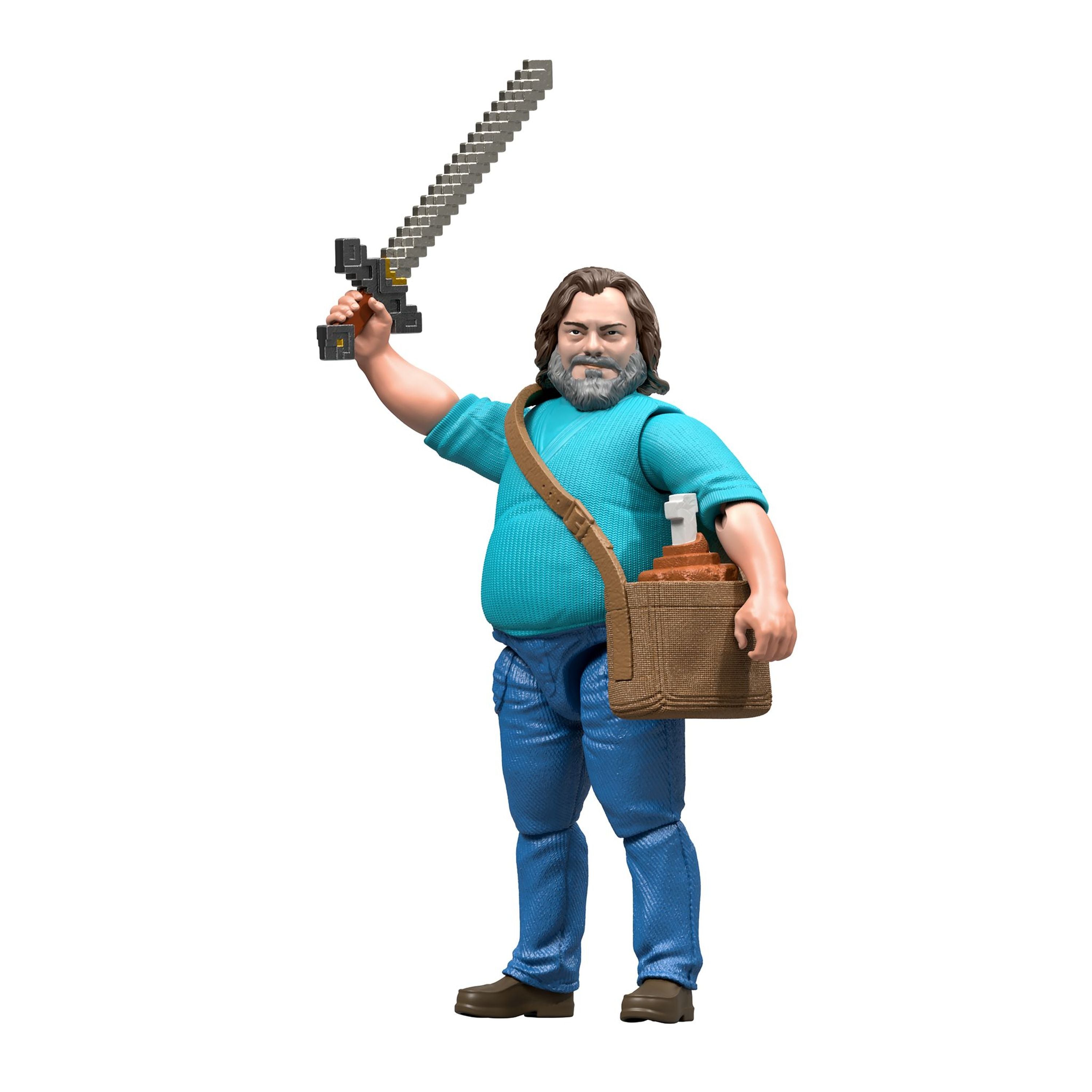 Hot Sale! Large-Scale Steve Action Figure from A Minecraft Movie