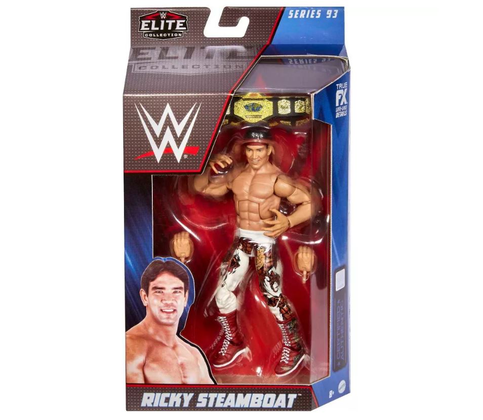Hot Deal! WWE Elite Collection Series 93 Action Figure - Ricky Steamboat for Fans and Collectors