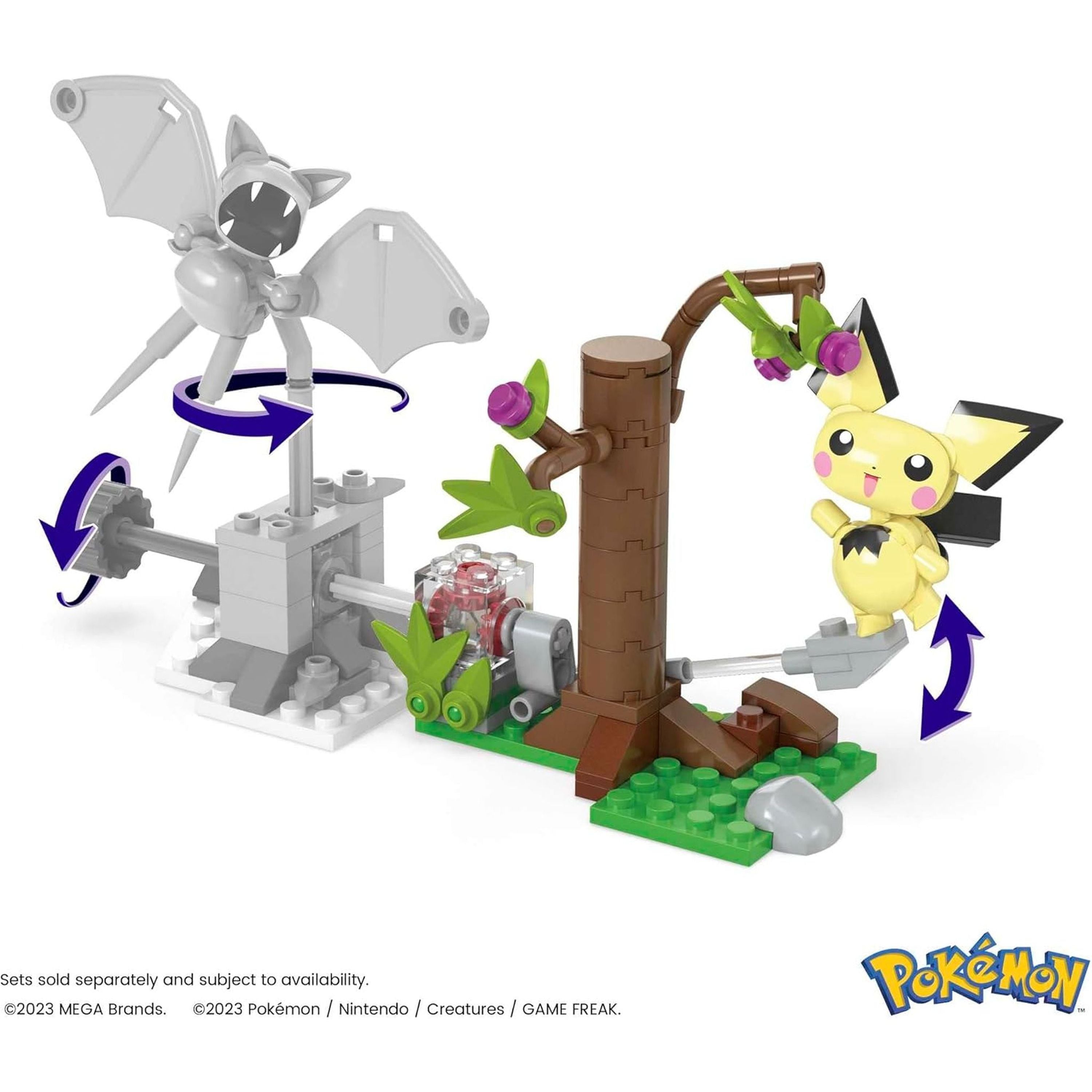 Hot Deal! MEGA Construx Building Set - Pokemon Pichu's Forest Forage Adventure