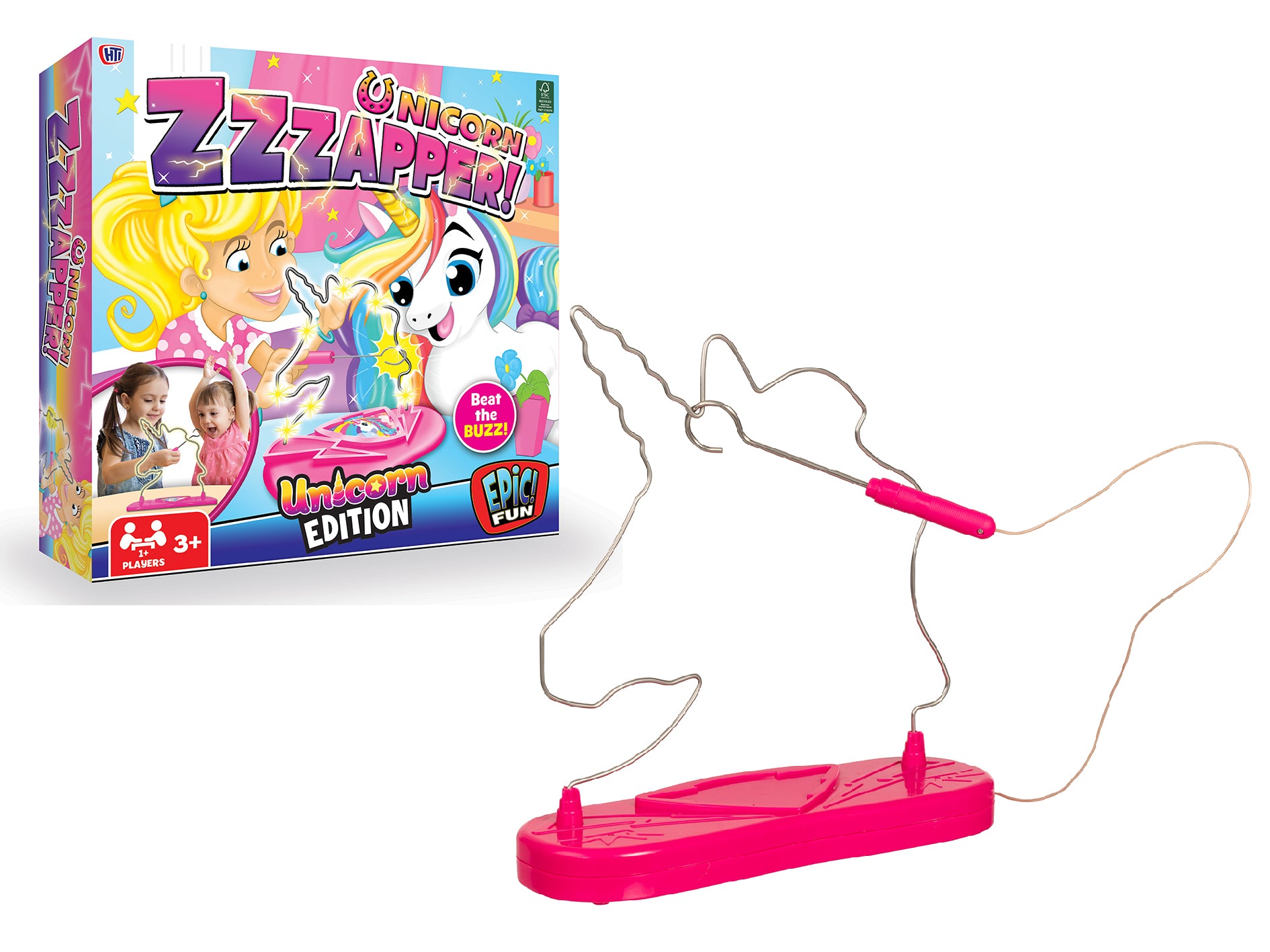 Hot Sale! Unicorn-themed Zzzapper Coordination Game for Ages 3+