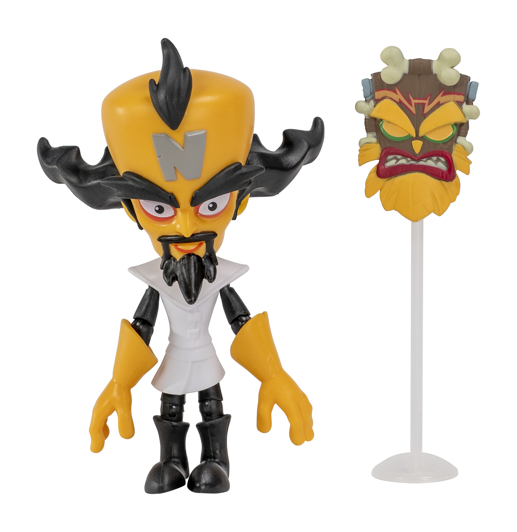 Crash Bandicoot 4.5" Asst Series 1 Action Figures - Dr. Neo's Fun Set
