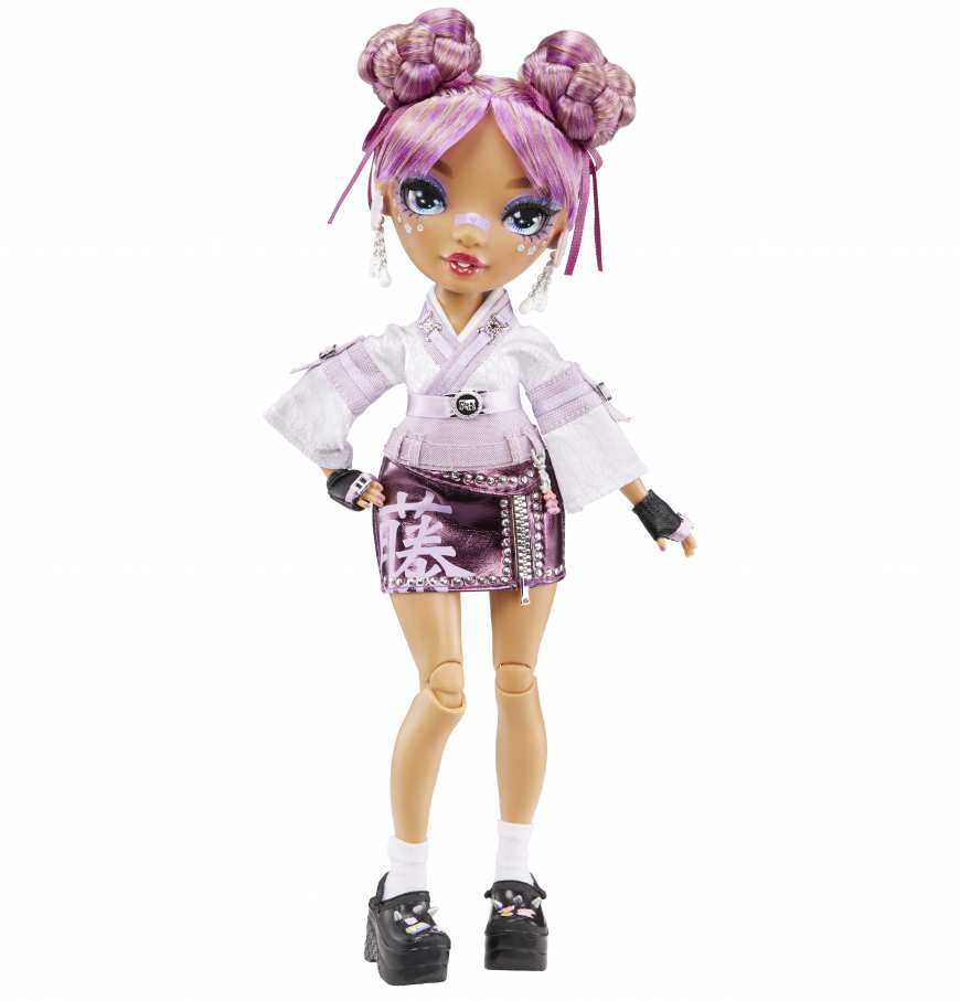 Rainbow High Fashionable Doll - Lila Yamamoto with Trendy Outfits