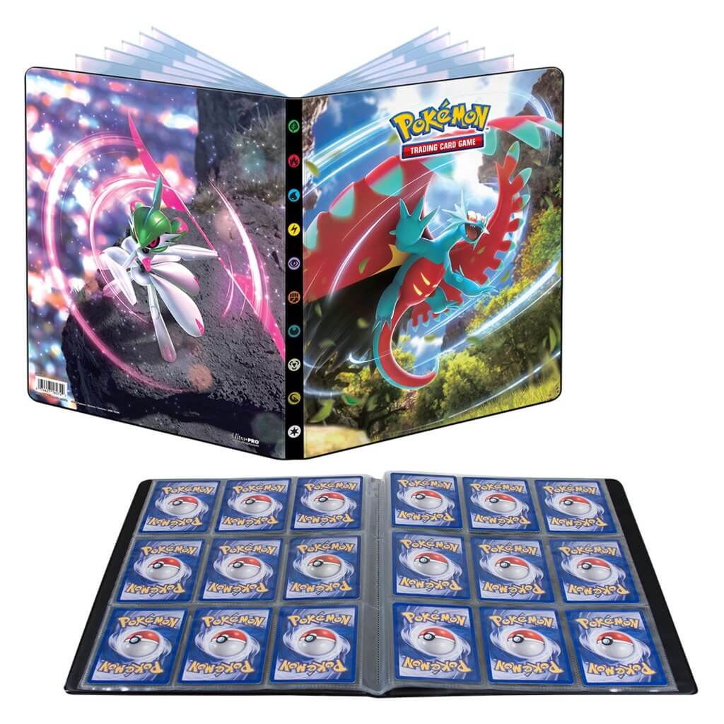Hot Deal! Ultra PRO 9-Pocket Pokémon Portfolio for Scarlet & Violet with Paradox Rift Design