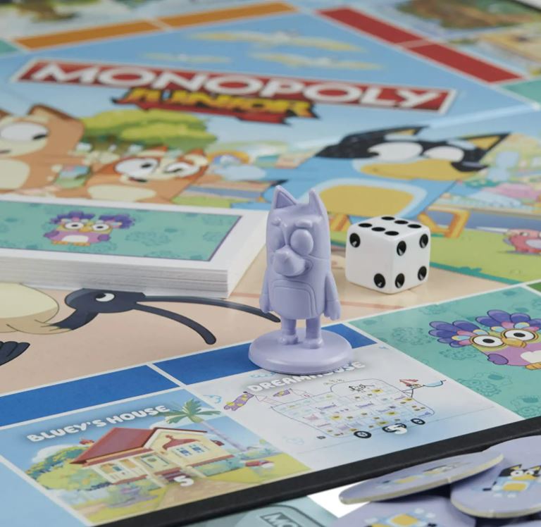 Hot! Monopoly Junior - Bluey Themed Edition