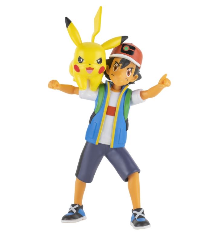 Hot! Pokémon Battle Feature Figure: Ash & Pikachu