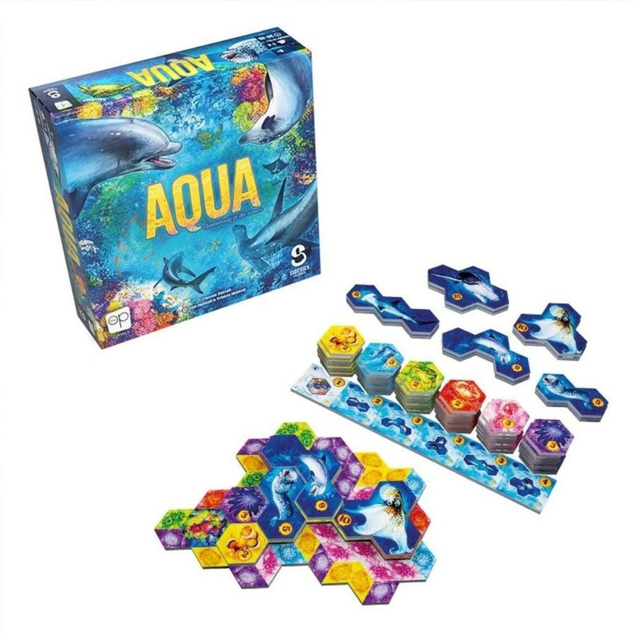 Oceanic Aqua Biodiversity Board Game for 1 - 4 Players
